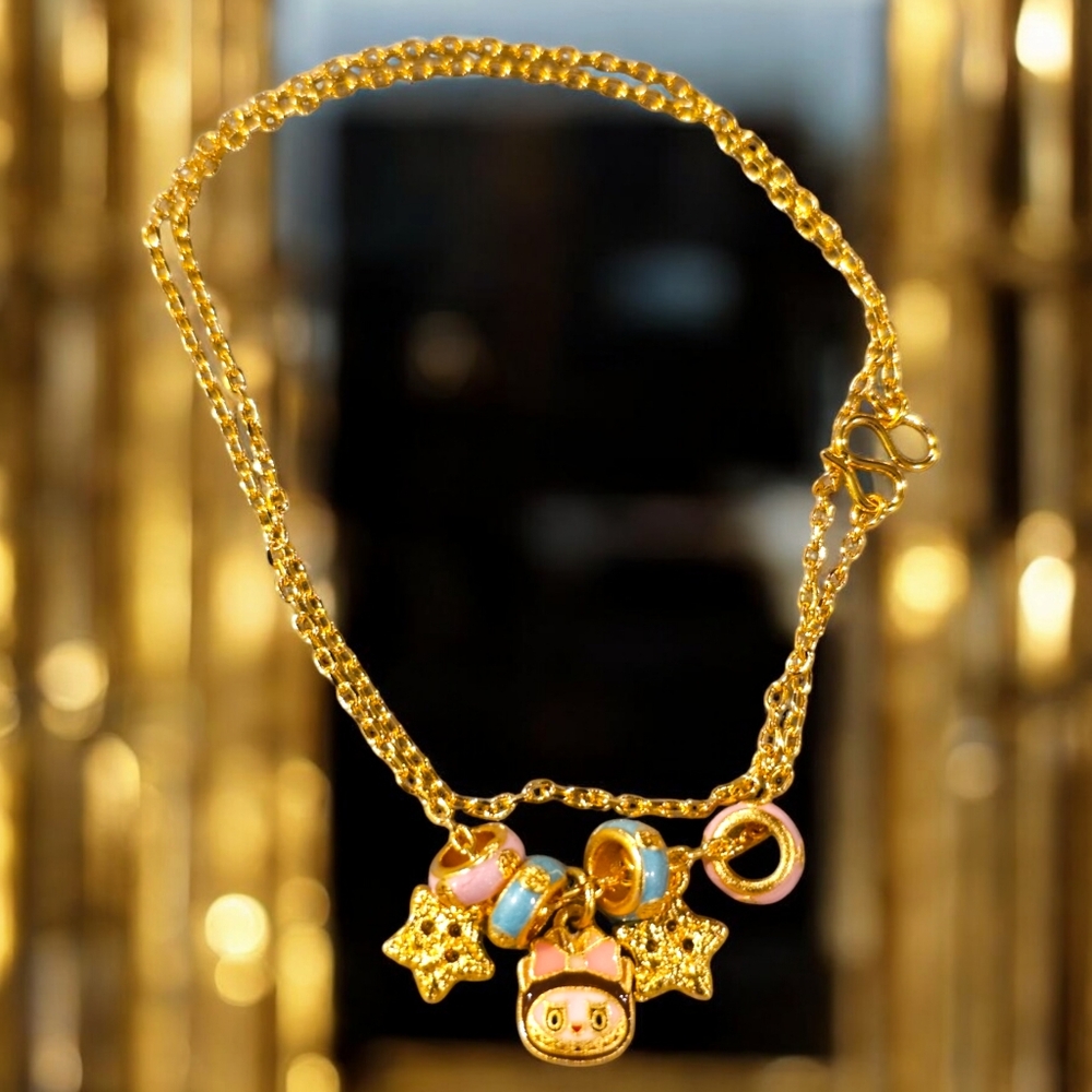 Labubu Charm Necklace - Picture 5 of 5